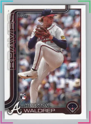 Hurston Waldrep RC 2025 Topps Braves