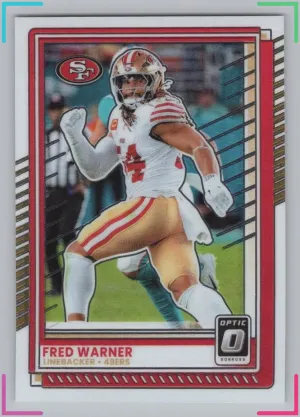 Fred Warner 2025 Donruss Optic San Francisco 49ers