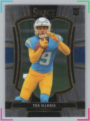 Tre Harris RC 2025 Panini Select Chargers