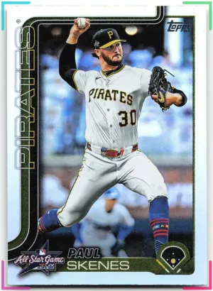 Paul Skenes 2025 Topps Update 2025 All-Star Game Pirates