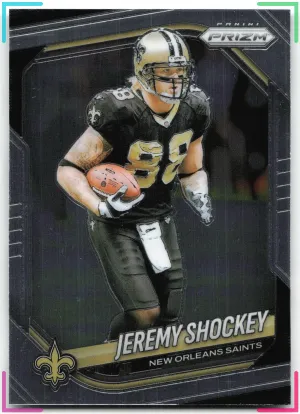 Jeremy Shockey 2025 Panini Prizm Saints