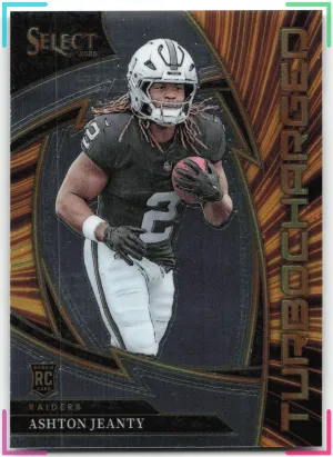 Ashton Jeanty RC 2025 Panini Select Turbocharged Raiders