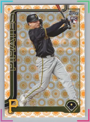 Nick Yorke RC 2025 Topps Holiday Pirates