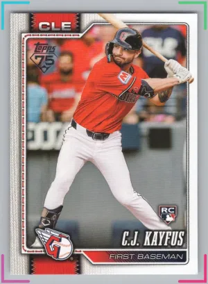 C.J. Kayfus RC 2026 Topps Guardians