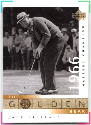 Jack Nicklaus 2001 Upper Deck