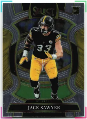 Jack Sawyer RC 2025 Panini Select Steelers