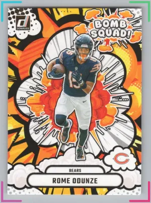 Rome Odunze 2025 Donruss Bomb Squad Bears