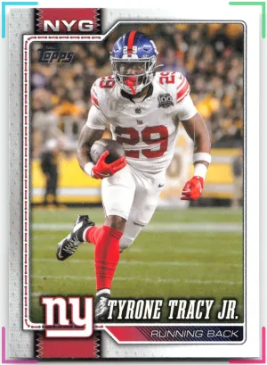Tyrone Tracy Jr. 2026 Topps Flagship Giants