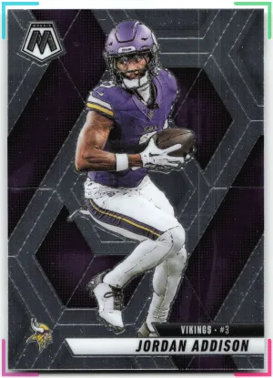 Jordan Addison 2025 Panini Mosaic Vikings