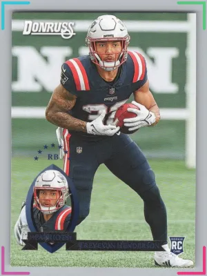TreVeyon Henderson 2025 Donruss Retro 1995 Patriots