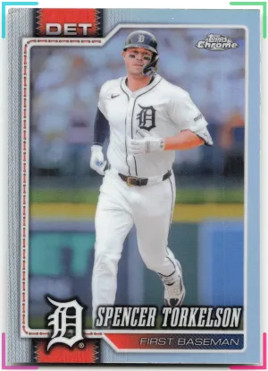 Spencer Torkelson 2026 Topps Chrome Refractor Tigers