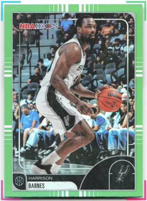 Harrison Barnes 2025-26 Hoops Green Hoops Spurs