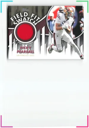 Ricky Pearsall 2026 Topps Flagship Field Fit Swatches 49ers