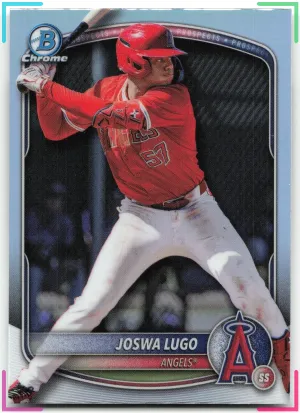 Joswa Lugo 2025 Bowman Draft Chrome Refractor Angels