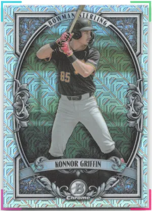 Konnor Griffin 2026 Bowman Chrome Sterling Mojo Refractor Pirates