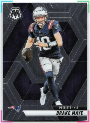 Drake Maye 2025 Panini Mosaic Patriots