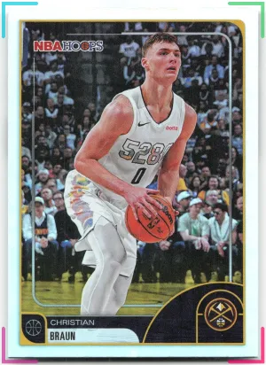 Christian Braun 2025-26 Hoops Nuggets
