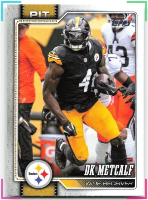 DK Metcalf 2026 Topps Flagship Steelers
