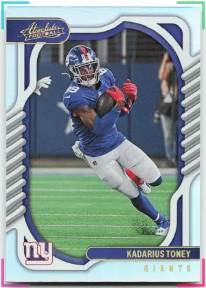 Kadarius Toney 2022 Panini Absolute Hobby Giants
