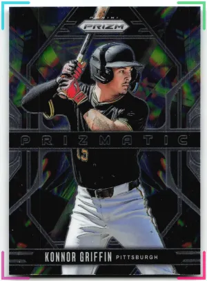 Konnor Griffin 2025 Panini Prizm Prizmatic Pirates