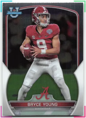 Bryce Young 2022 Bowman University Chrome Crimson Tide