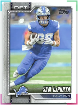 Sam LaPorta 2026 Topps Flagship Lions
