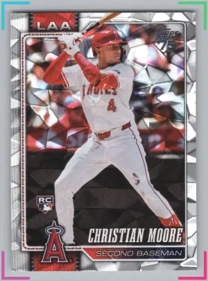 Christian Moore 2026 Topps Diamante Foil Angels