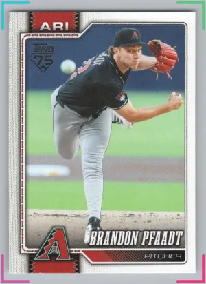Brandon Pfaadt 2026 Topps Diamondbacks