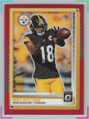 Mike Williams 2025 Donruss Optic Red #/149 Steelers