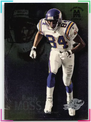 Randy Moss 1999 SkyBox Molten Metal Millennium Silver Vikings