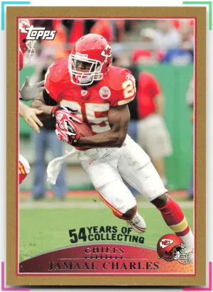 Jamaal Charles 2009 Topps Gold #/2009 Chiefs