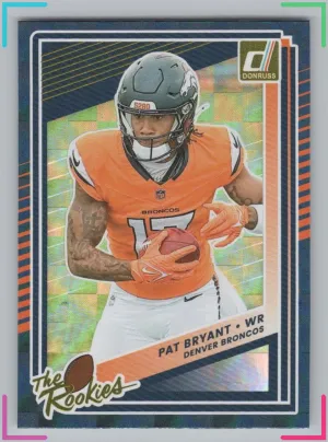Pat Bryant 2025 Donruss The Rookies Broncos