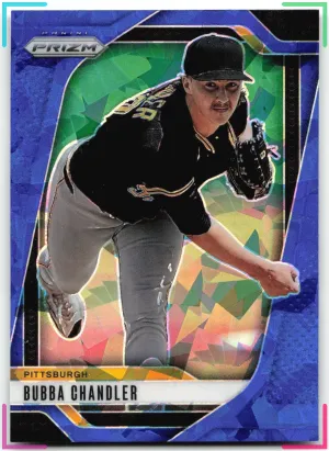 Bubba Chandler 2025 Panini Prizm Blue Ice Prizm Pirates