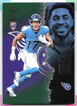 Chimere Dike RC 2025 Topps Signature Class Green & Purple Titans