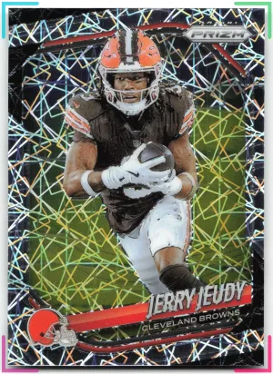 Jerry Jeudy 2025 Panini Prizm Lazer Browns