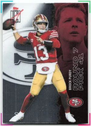 Brock Purdy 2025 Topps Signature Class Chrome 49ers