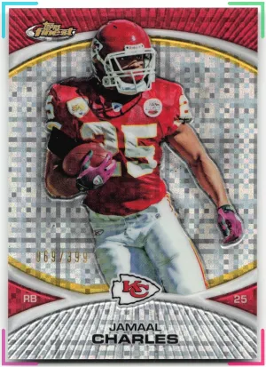 Jamaal Charles 2010 Finest Xfractors #/399 Chiefs