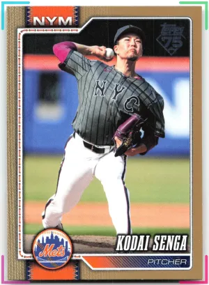 Kodai Senga 2026 Topps Gold #/2026 Mets