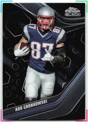 Rob Gronkowski 2023 Topps Composite Chrome Black Patriots