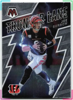 Joe Burrow 2022 Panini Mosaic Thunder Lane Bengals