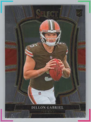 Dillon Gabriel RC 2025 Panini Select Browns