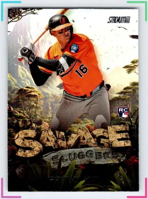 Coby Mayo 2025 Stadium Club Savage Sluggers Orioles