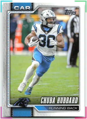 Chuba Hubbard 2026 Topps Flagship Panthers