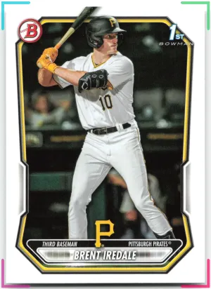 Brent Iredale 2026 Bowman Prospects Pittsburgh Pirates