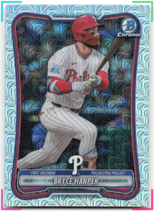 Bryce Harper 2026 Bowman Chrome Mojo Refractor Phillies