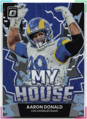 Aaron Donald 2022 Donruss Optic My House! Rams