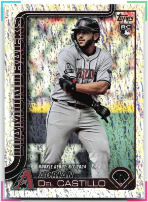 Adrian Del Castillo 2025 Topps Update Holo Foil Diamondbacks