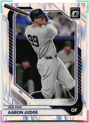 Aaron Judge 2026 Donruss Optic Shock Yankees