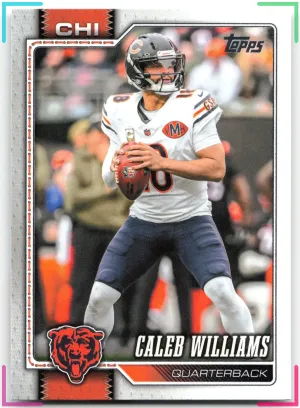 Caleb Williams 2026 Topps Flagship Bears