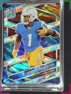 Quentin Johnston 2024 Panini Spectra Astral #/40 Chargers